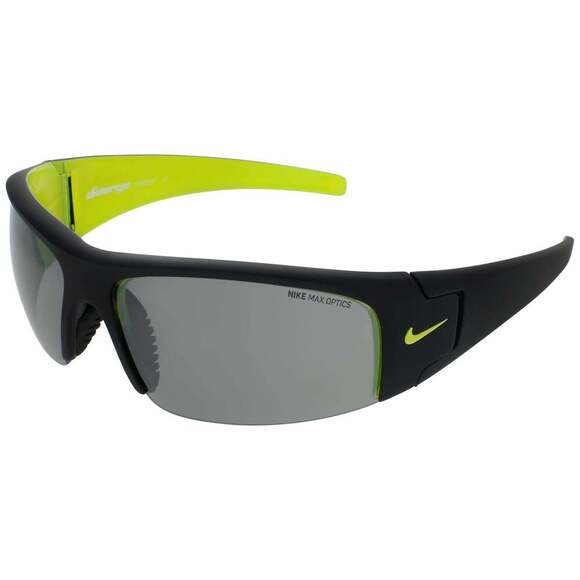 NWT Nike DIVERGE-EV0325 Black/Volt 64mm Sunglasses